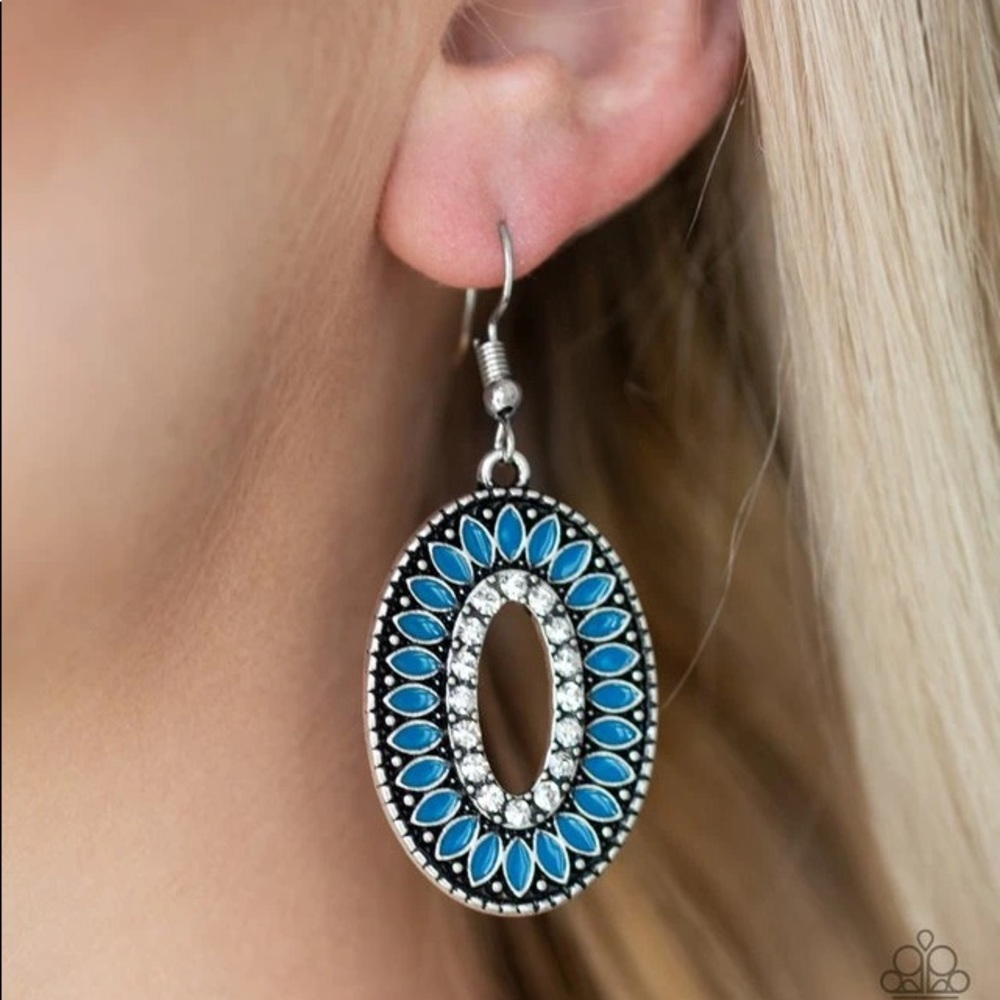 Blue Earrings